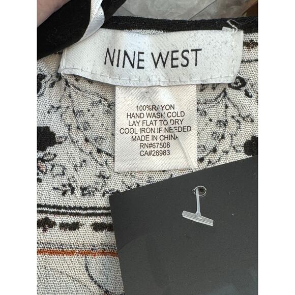 Nine West Floral Kimono Topper – One Size, NWT - Picture 3 of 5